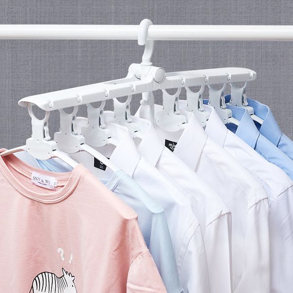 

multi-functional 8 fish bones foldable clothes dryer drying storage clothing rack hangers for tumble outdoor hanging laundry stand telescopi