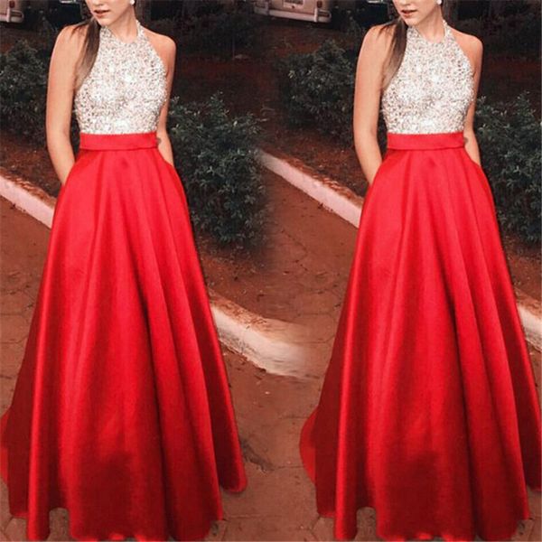 

women formal long maxi dress elegant woman ethnic style stitching evening party ball prom gown sequins dress 2019 new dresses, Black;gray