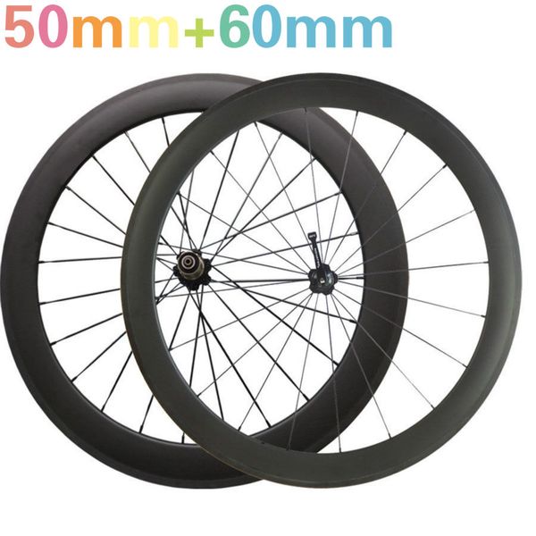 700c V a ruote freno in bicicletta ciclistica in bicicletta per biciclette clincher-loghi personalizzati in carbonio in bike e ruote per biciclette da corsa a colori in carbons 38/50/60/88mm Avalibile