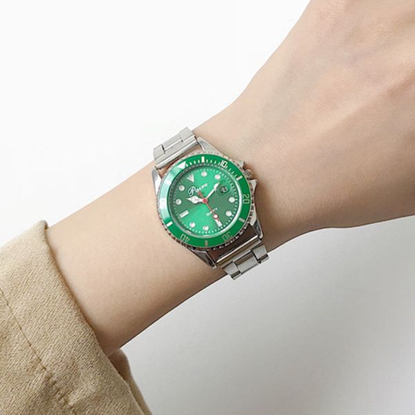 

montre femme 2019 new fashion women watches stainless steel quartz wrist watches ladies dress watch zegarek damski, Slivery;brown