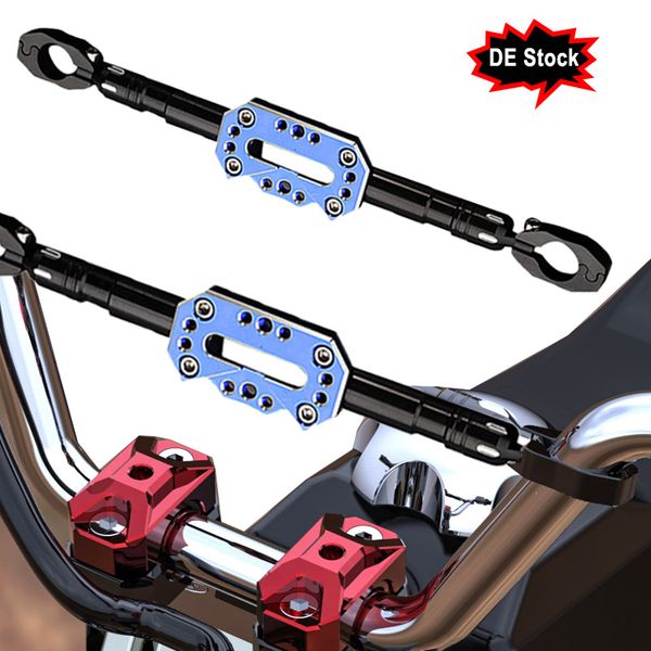 

cnc motorcycle handlebar mount dock for charger auxiliary light balancier handle adjustable balance bar reinforcement bar a30