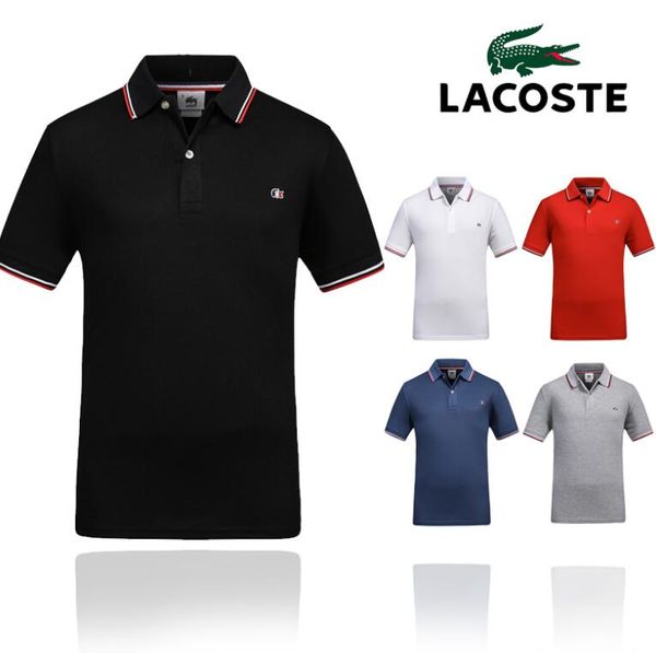 

2019 new de ign ca ual ummer men 039 brand polot hirt embroidery logo men 039 polo hirt high treet fa hion polo hirt men t hir
