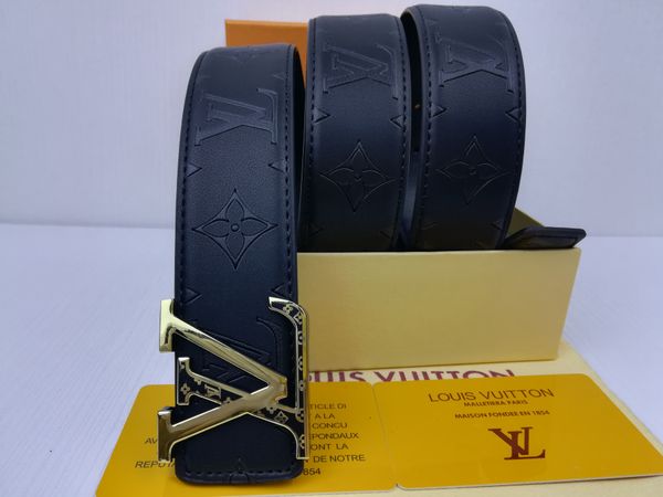 

new black luxury fashion buckle belt mens womens belt ceinture for gift, Blue;gray