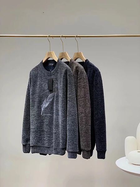 

pampa pop mens sweater luxury designer men sweater fleece embroidery warm mens fashion jumper high-end luxury winter jumper, White;black