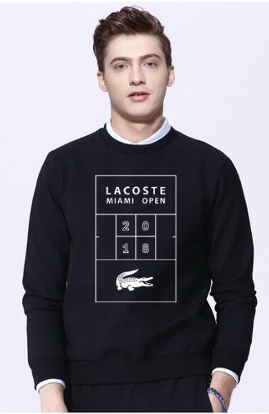 

fashion luxury men's hoodie skateboard harajuku street men's and women's hip hop hoodie jackets, Black