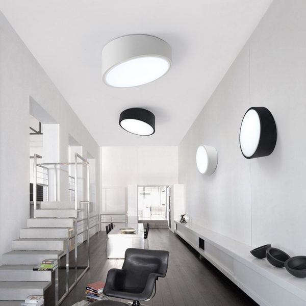 

nordic creative beveled cylinder ceiling lights simplicity round led lighting