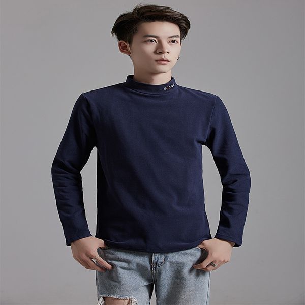 

dongyu мужская зимняя имитация свитер зимнее термобелье письмо прилив мужская плюс бархатная одежда slim slimming, White;black