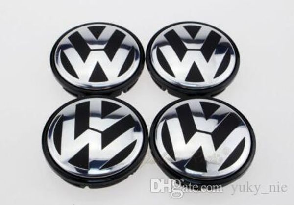 TAPPI MOZZO CENTRO RUOTA DA 56MM adatti per VW VOLKSWAGEN GOLF BEETLE JETTA 1J06011712946