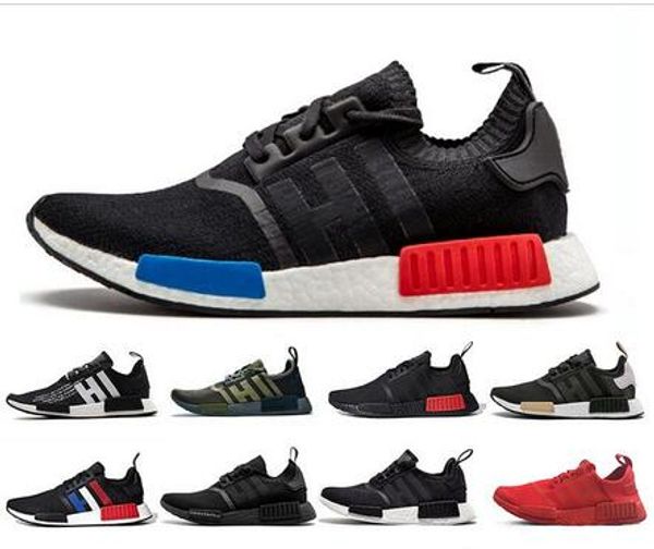 

2020 new nmd runner r1 primeknit triple black white bee nmds designer running shoes for men women oreo nmds runner sports sneakers eur 36-45