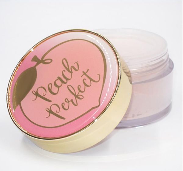 

Dhl new peach perfect mattifying loo e etting powder co metic infu ed with peach and weet fig cream face powder