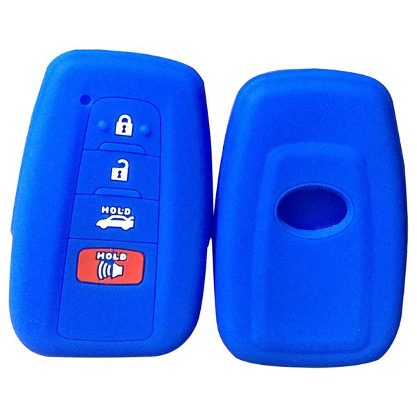 

2pcs protective scratch proof remote holder replacement easy apply pocket case car key cover silicone portable practical stylish