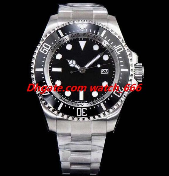 

новая версия luxury watch мужской 116660 керамический ободок часы * mint условие * 44мм календарь автоматическая мужская мода часы наручные, Slivery;brown
