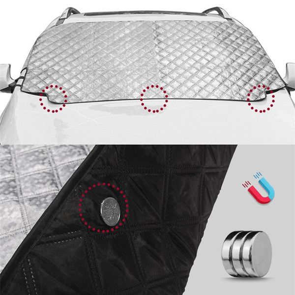 

car windshield cover sun shade thickened anti-wind sun uv rain snow dust protection front window protectors