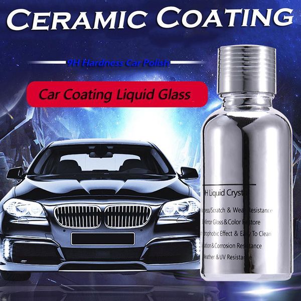 

nano car coating liquid glass 9h crystal hardness polish 30ml bond ceramic xr657