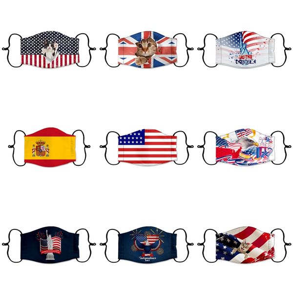 

designer face mask ice silk sunscreen washable men's breathable dust mask solid color personal care products #394