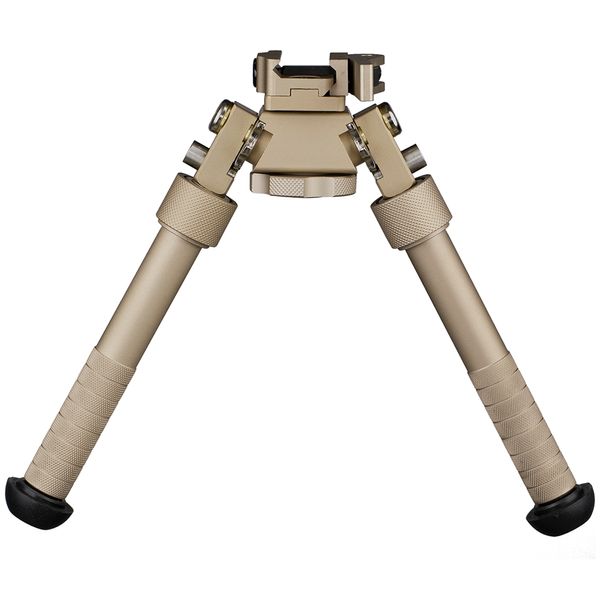 Yeni V8 Atlas 360 Derece Ayarlanabilir Hassasiyet Bipod QD Montaj Tüfek Avı Mount Dark Earth için