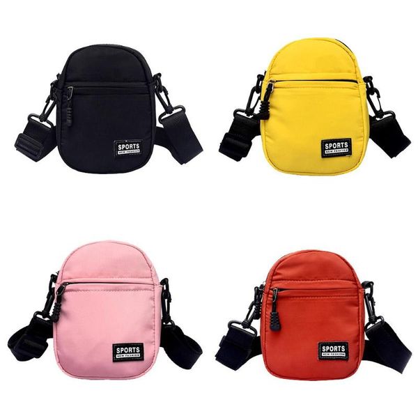 

small messenger shoulder bags nylon sports casual phone mini purse