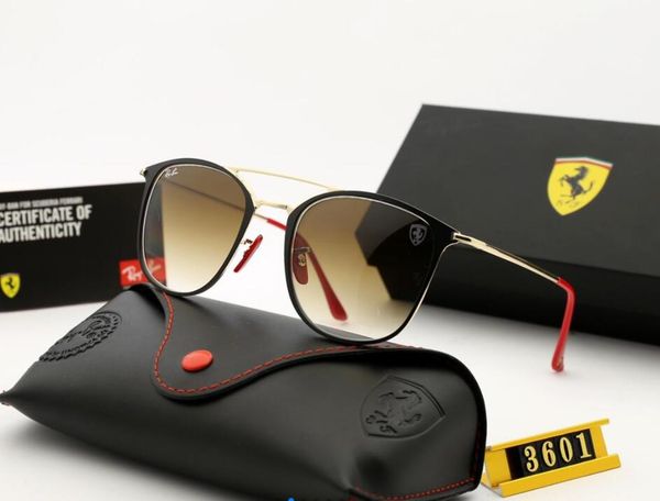 

2019 fa hion new product ferrari team ungla e men and women gradient tempered gla dazzle len