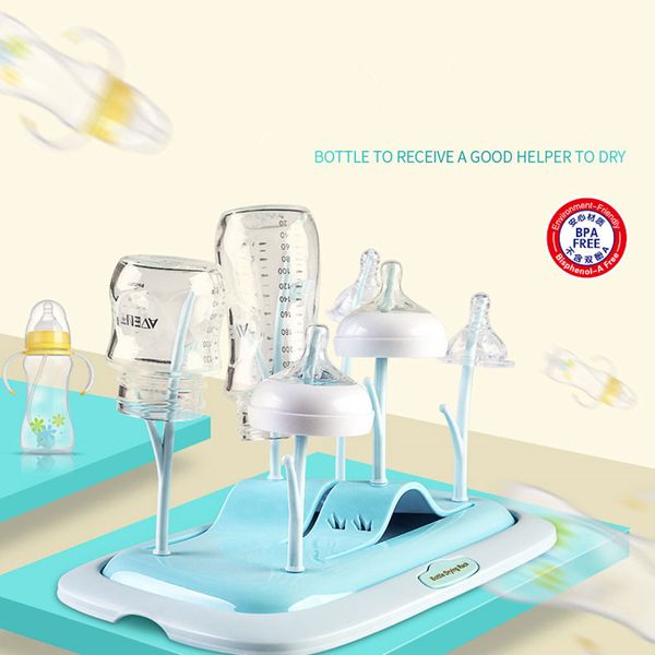 

baby bottle drying rack 3 colors baby feeding bottles cleaning drying rack storage nipple shelf baby pacifier feeding cup holder