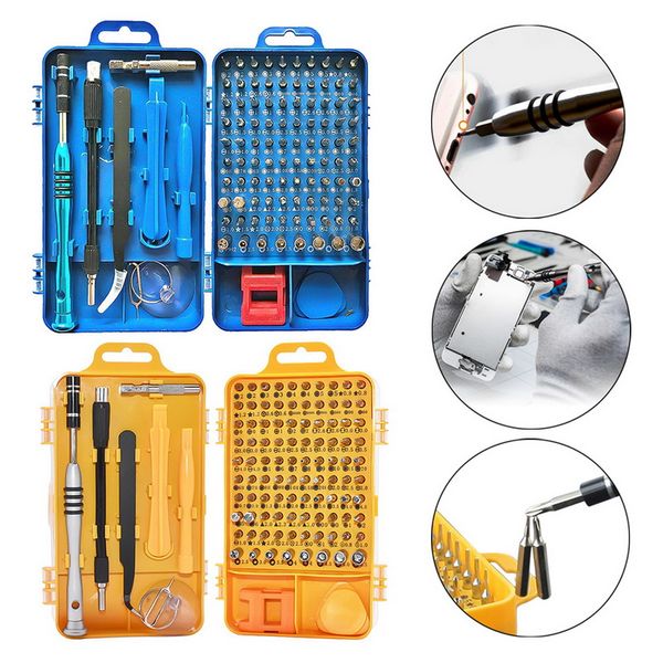 

110 in 1 screwdriver set mini electric precision screwdriver multi computer pc mobile phone device repair hand home tools