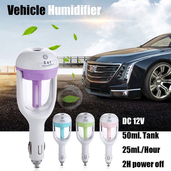 

1pcs nanum 12v car charger air fresheners humidifiers nebulizer humidifier mute home air sterilization