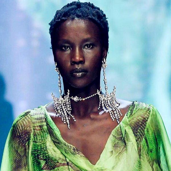 

boutique shiny rhinestone geometric big dangle earrings for women fashion jewelry fashion show statement earrings accessories, Silver