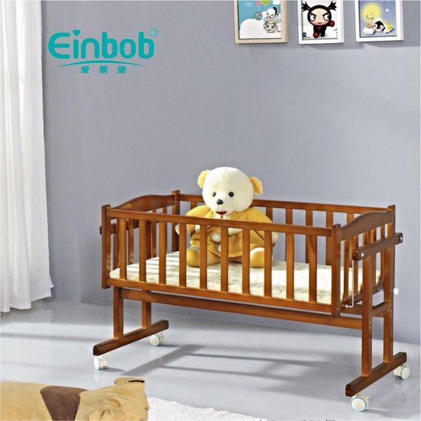 

826 infant bed bb bed bassinet solid wood bassinet separate cradle infant cradle
