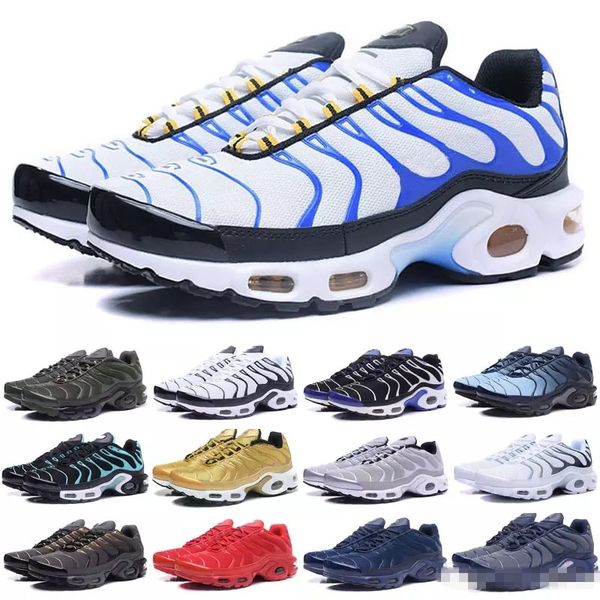 

2019 new 60 colors wholesale tn men's running sport footwear sneakers trainers shoes size 7-12