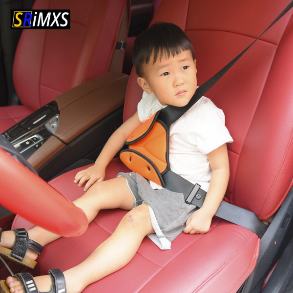 

car seat safety belt cover sturdy adjustable triangle safety seat belt pad clips baby child protection car-styling car goods