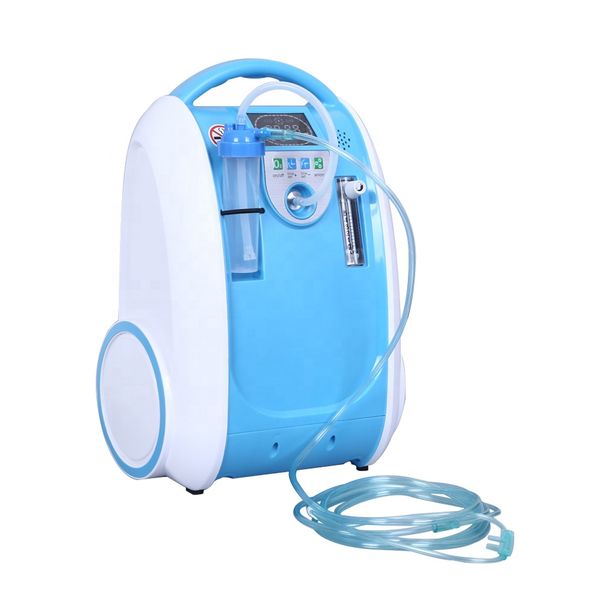 

1-5l 30%-90% mini medical portable oxygen concentrator generator matched home use with anion function for copd