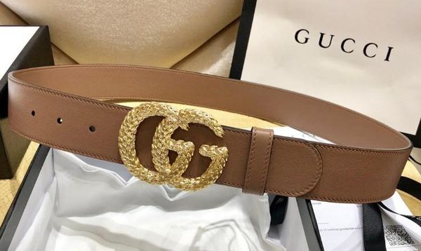 

2020with box mens woman luxury belt designer belts new big buckle men belt fashion wholesale ing, Black;brown