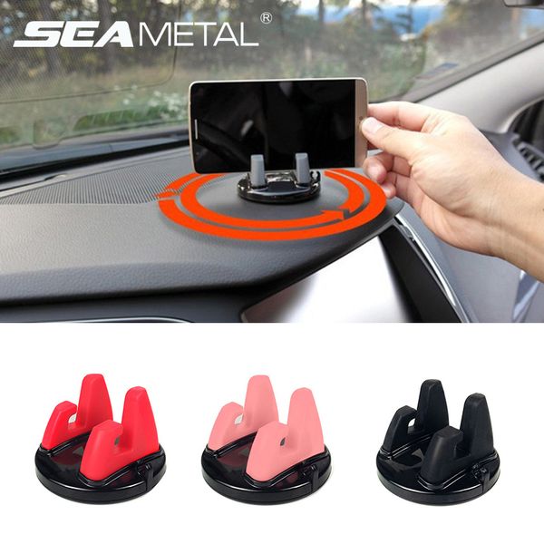 

car gadget car phone holder rotatable smartphone stands support anti slip mobile gps navigation dashboard line holder