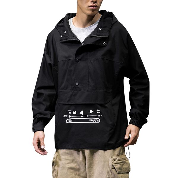 

jaqueta men's autumn casual streetwear pure color pullover hoodie pocket sport jackets chaqueta hombre casaco masculino, Black;brown