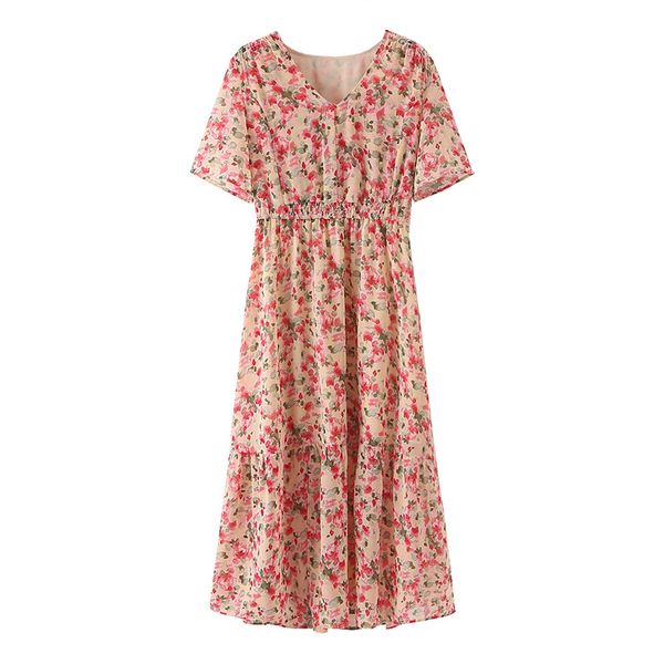 

summer new style 200jin fat mm plus size floral dress, Black;gray