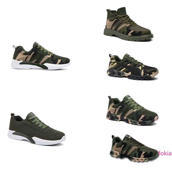 

hotsale 2020 no-brand дизайнерская обувь мужчины женщины кроссовки камуфляж army green открытый тренер сиэз 36-44 стиль 22