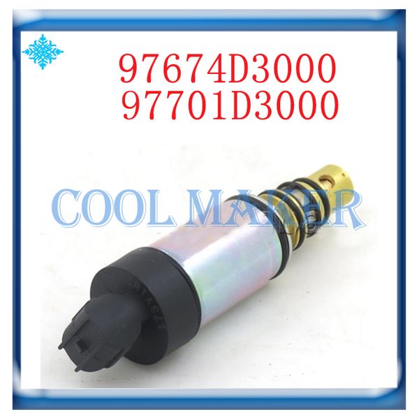 Válvula de controle do compressor ac do carro para Kia Sportage Hyundai 97674D3000 97701D3000