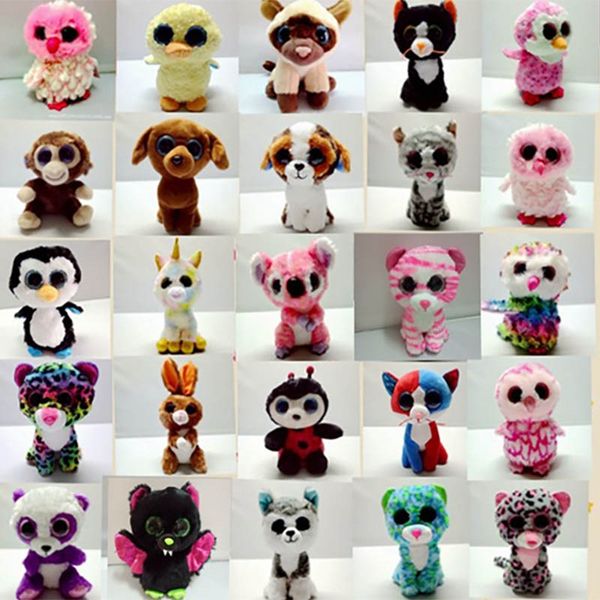 

beanie boos animal plush toy doll stuffed doll toys kids toy christmas gift collection xmas halloween novelty items 15cm 24 styles fa2745