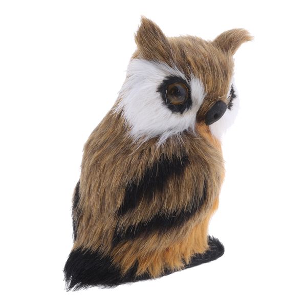 

mini simulation owl animal home decoration simulation artificial owl pgraph