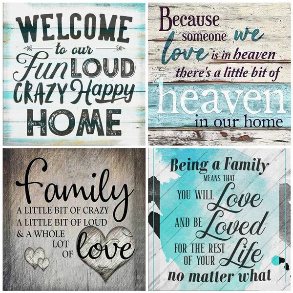 

2020 5d diamond painting full drill round round blackboard diamond art embroidery blackboard decoration for home gift