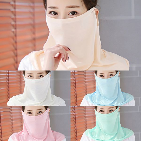 

83y4l shipping filter with magic fashion scarves kid bandanas printing scarf turban neck sun protective face scarf mask masks new, Black