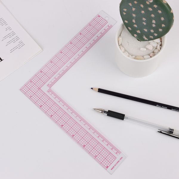 

sewing patchwork quilting ruler plastic garment cutting craft scale rule drawing supplies sewing accessories, Black