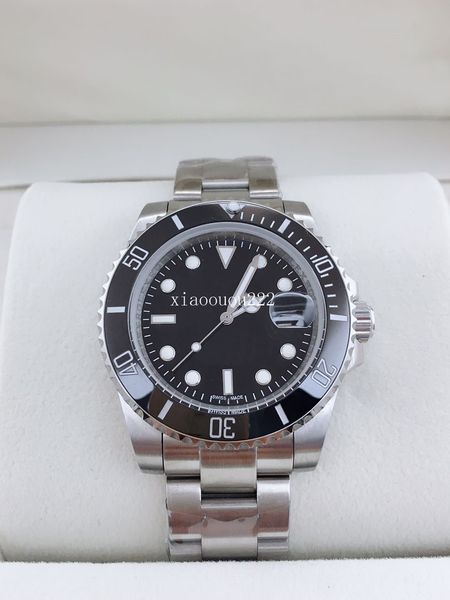 

fashion ceramic bezel 2813 mens automatic movement new mechanical stainless steel watch sports self-wind watches wristwatches, Slivery;brown