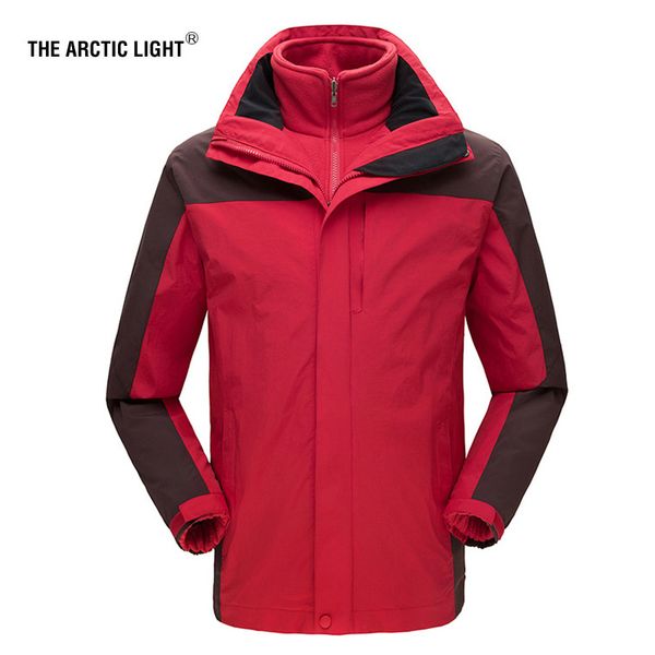 

the arctic light plus size snowboard jacket men waterproof snow jackets male thermal ski coat fleece mountain hiking loose coat