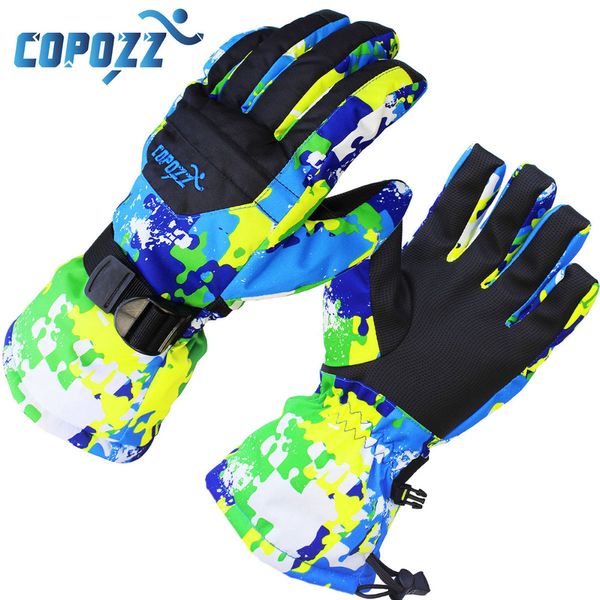 

copozz men women boy girl chidren kids ski gloves snowboard gloves motorcycle winter skiing climbing waterproof snow