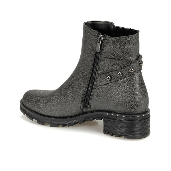 

flo belgi06y b silver women 's boots butigo, Black