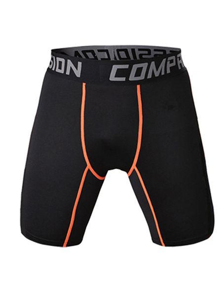 

newmen bodybuilding shorts fitness workout inseam gyms pants soft breathable male active running cycling elastic compression pro, Black;blue
