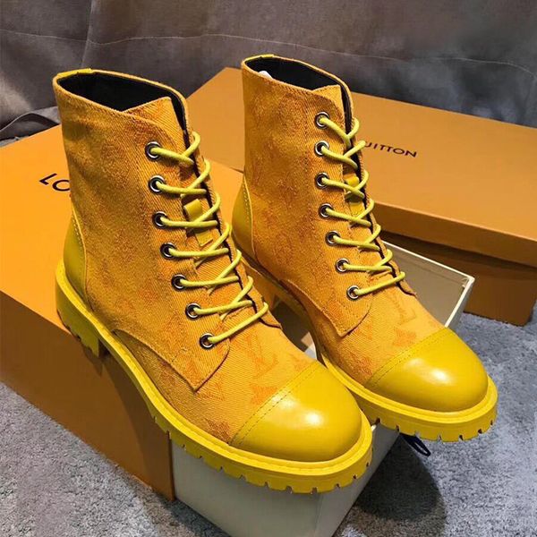 

martin bootslv 2018 casual flat boots ladies waterproof patent leather motorcycle boots with martin boots sandals 35-40, Black