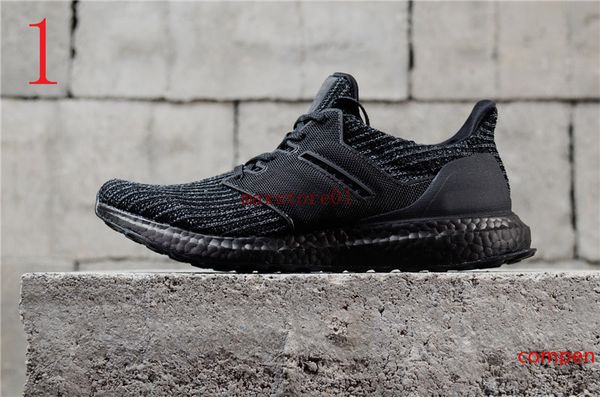 

new designer shoes ultraboots 3.0 4.0 triple black white primeknit oreo cny blue grey mens women running shoes sports 36-45