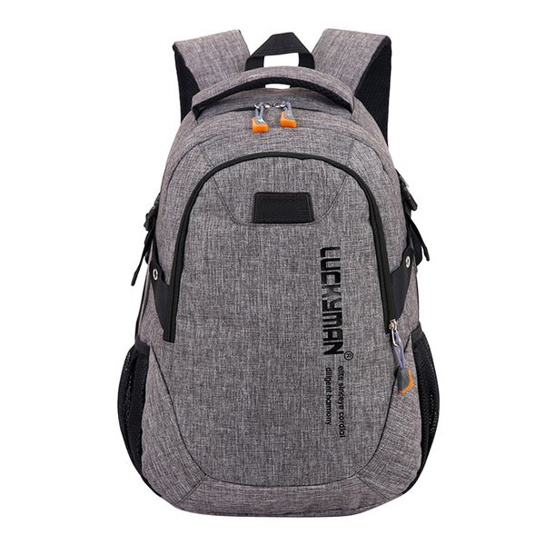

maison fabre interior zipper pocke backpack canvas travel bag soft backpacks lapbags designer student computer bag