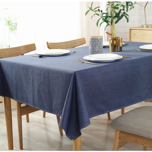 

table cloth home deco modern style plaid multi-function cover